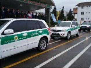 آغاز رزمایش پلیس مازندران با راه اندازی قرارگاه نوروزی