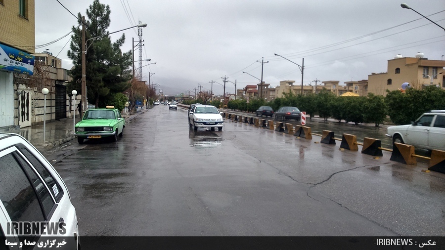 تصاویر روز بارانی در شیراز
