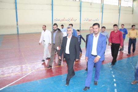 بازدید از اماکن ورزشی شهرستان لنده