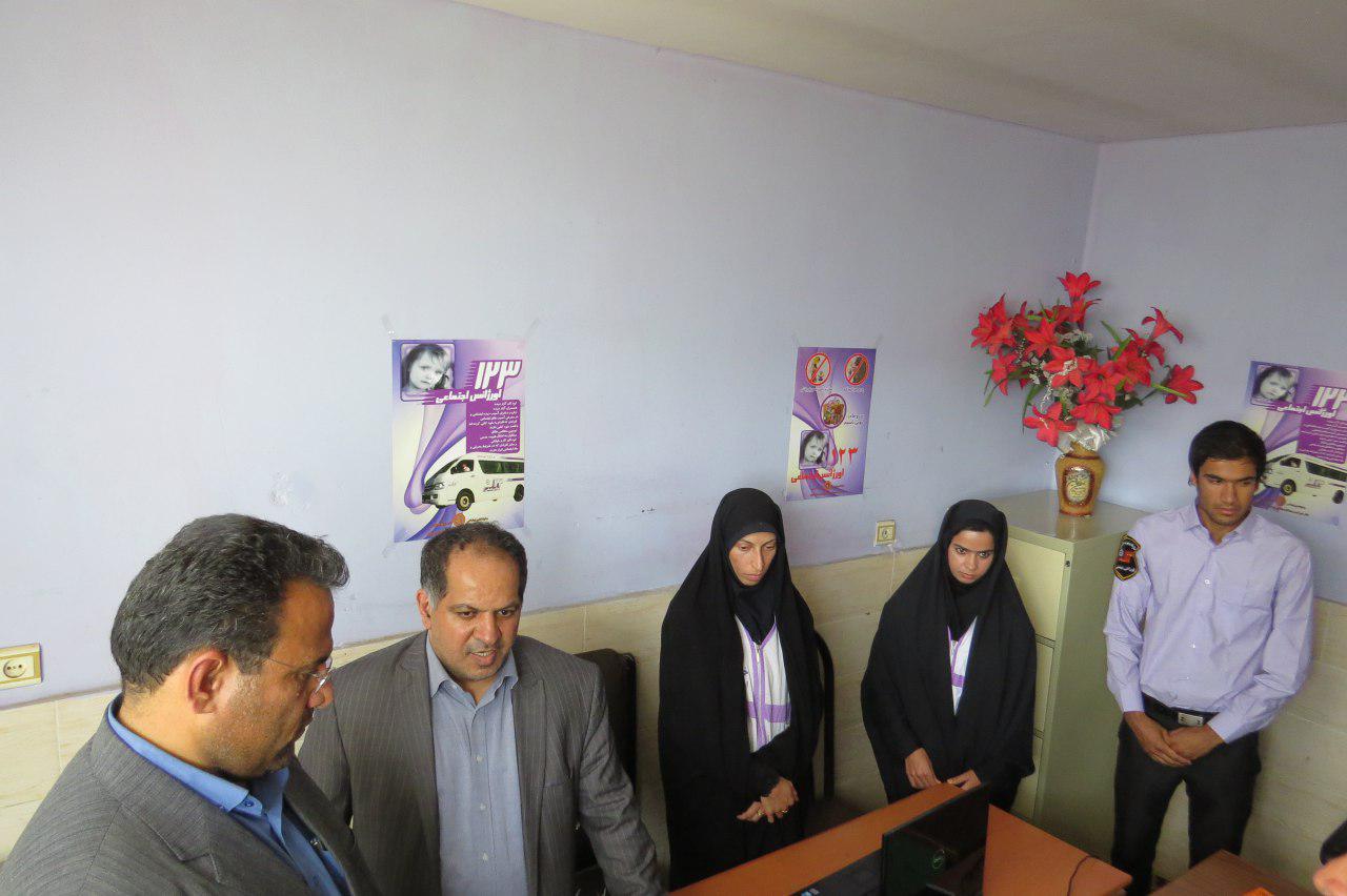 افتتاح دومرکز اورژانس اجتماعی ومرکز خدمات جامع بهزیستی