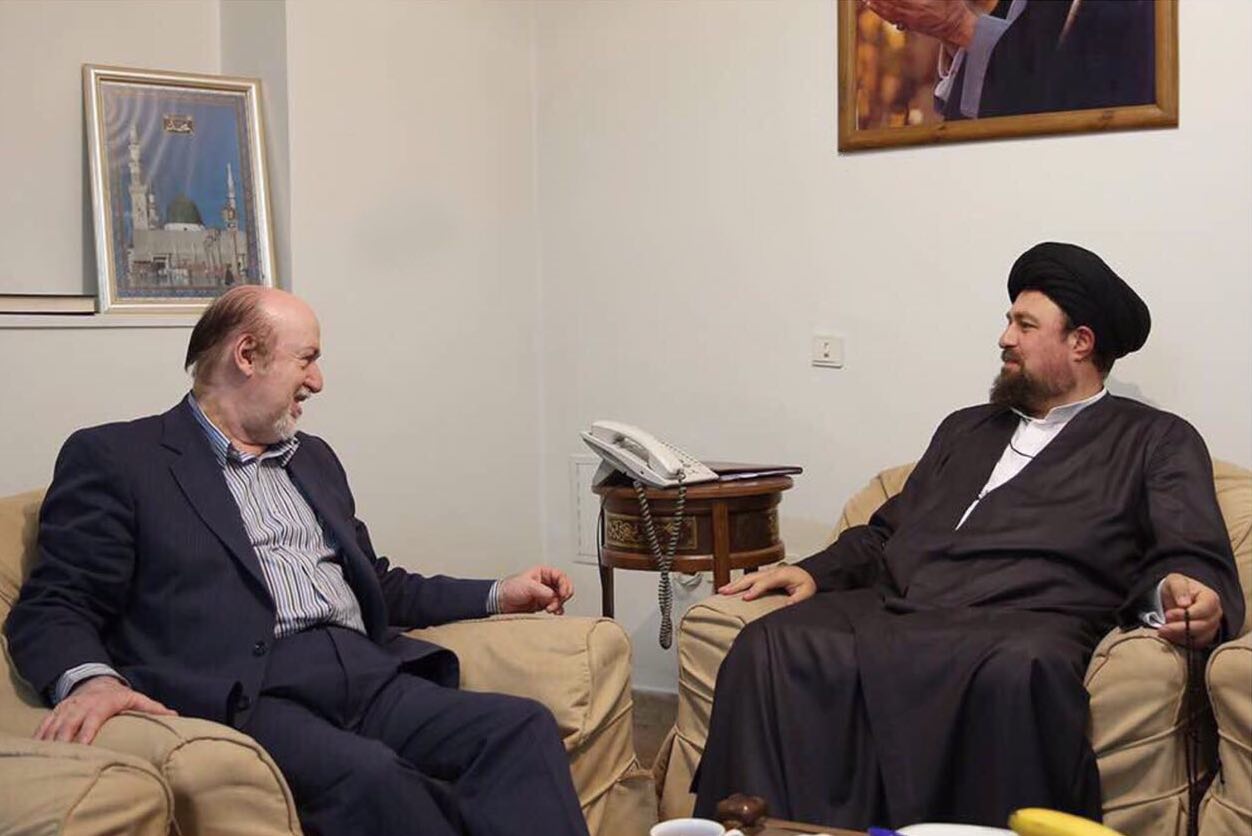 دیدار مدیرعامل استقلال با حجت الاسلام سید حسن خمینی