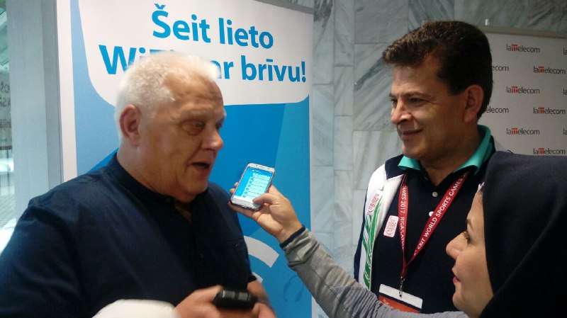 تشکر معاون اسبق وزیر ورزش لتونی از حضور گسترده تیمهای ایرانی تشکر معاون اسبق وزیر ورزش لتونی از حضور گسترده تیمهای ایرانی