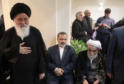 برگزاری مجلس ترحیم همسر آیت الله علم الهدی