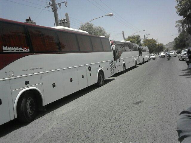 اعزام خانواده های فعالان فرهنگی و مدافعان حرم قلعه گنج  به مشهد مقدس