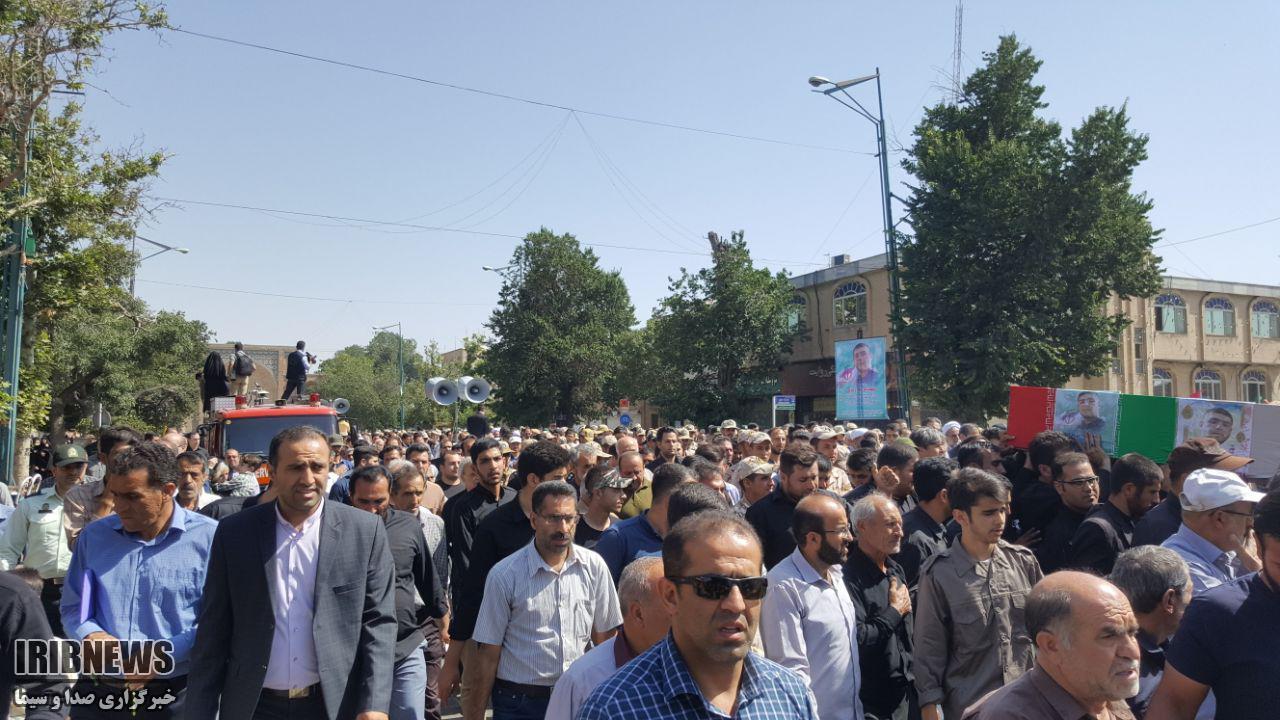 تشییع پیکر شهید مرزبان +فیلم تشییع پیکر شهید مرزبان +فیلم