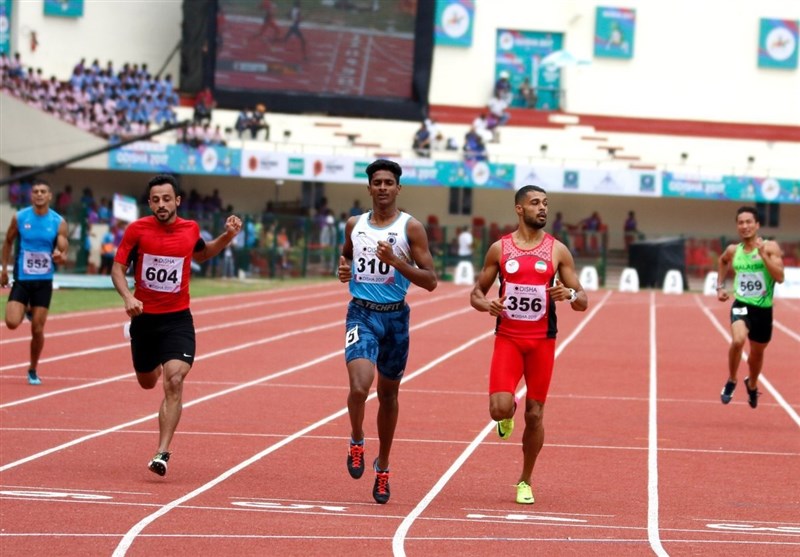 خدیور در دوی ۴۰۰ متر هفتم شد