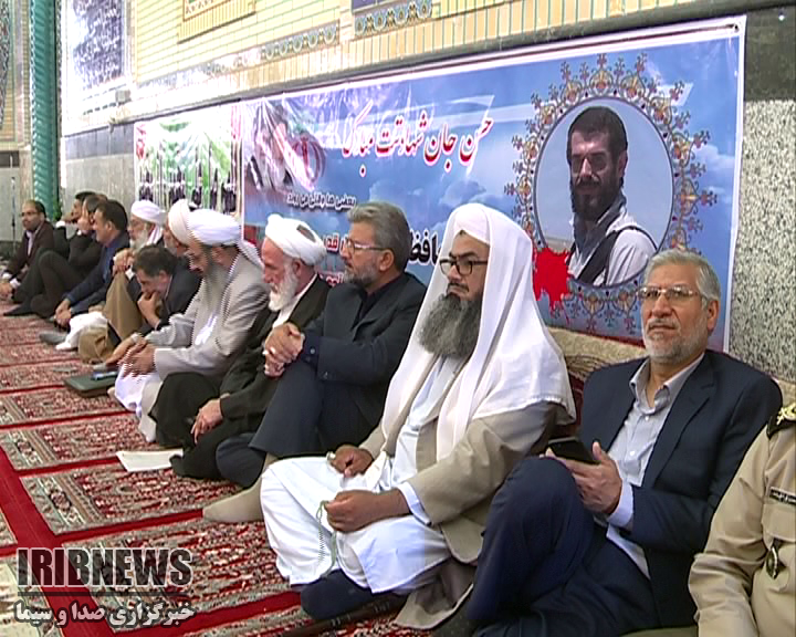 گرامیداشت هفتمین روز شهادت سرباز گمنام امام زمان (عج)