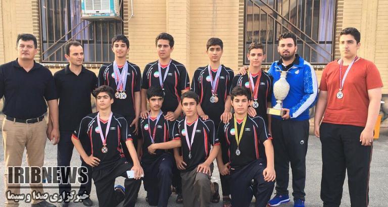 کردستان بر سکوی نخست رقابت های پهلوانی و زورخانه ای نوجوانان کشور