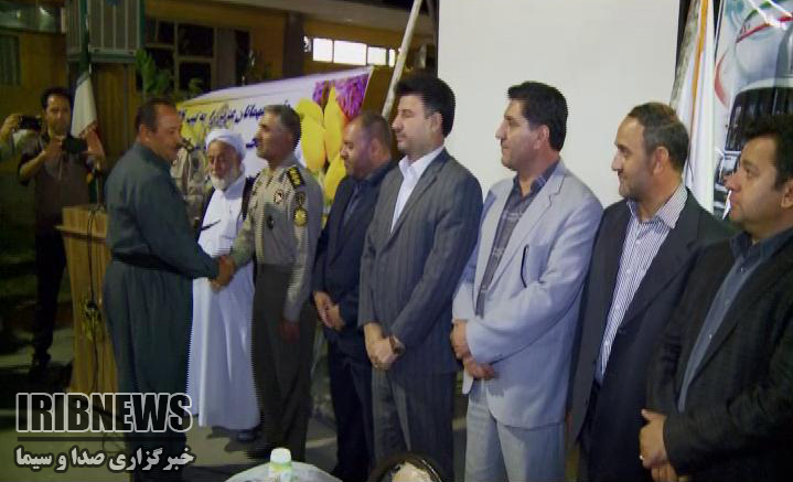 مراسم تجلیل از آزادگان سرافراز مهاباد+فیلم