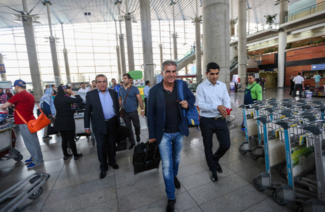 ملی‌پوشان وارد کشور شدند‎‌‎؛ مصاحبه ممنوع!