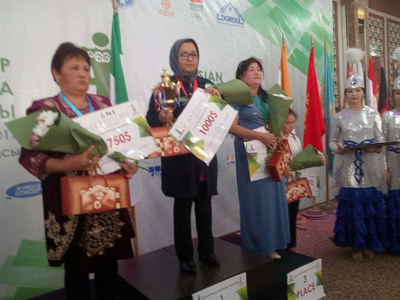 ۳ طلای شطرنج​بازان نابینا در قزاقستان