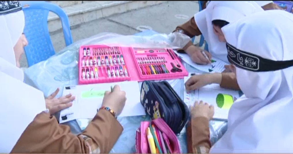 انعکاس واقعه کربلا در نقاشی کودکان ایلامی + فیلم