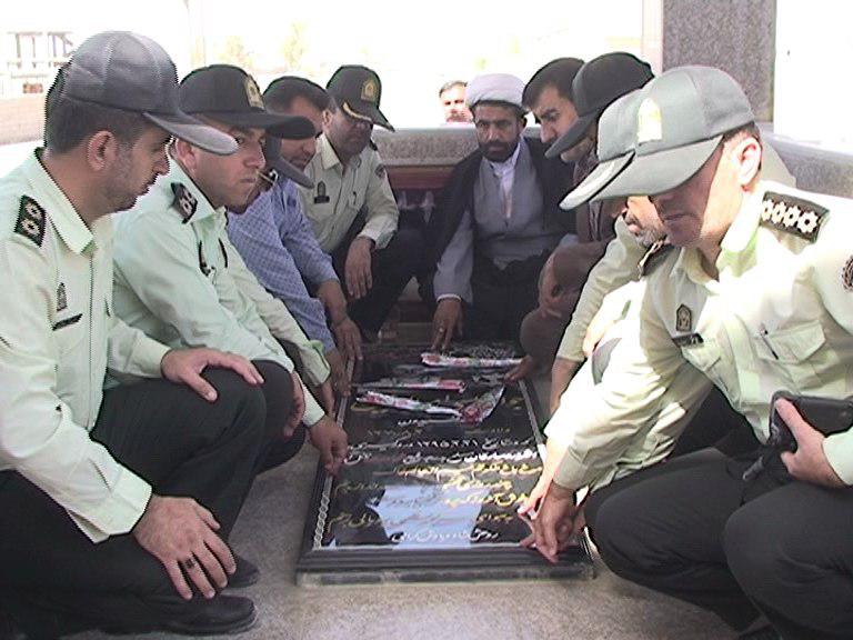 غبار روبی گلزار شهدای بهمئی غبار روبی گلزار شهدای بهمئی