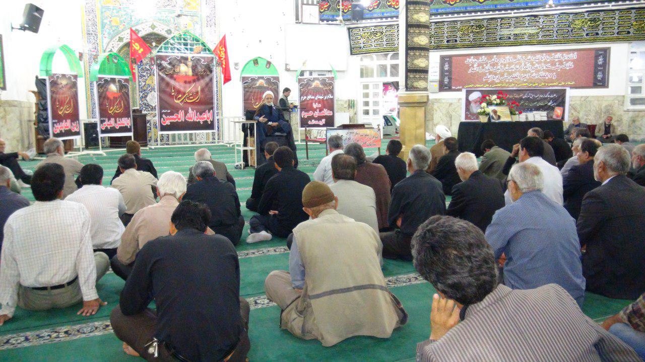 مراسم هفتمین روز درگذشت آیت الله معصومی در تربت حیدریه