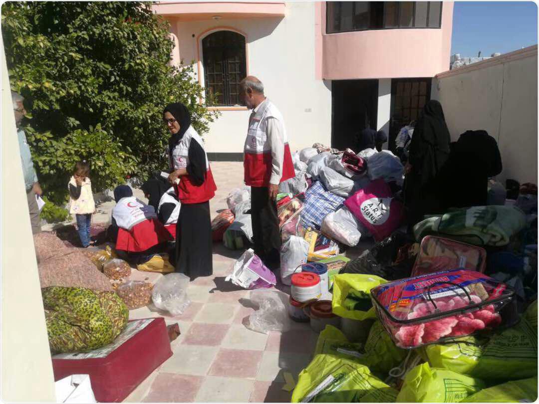 ارسال کمک‌های مردم خنج به زلزله زدگان کرمانشاه
