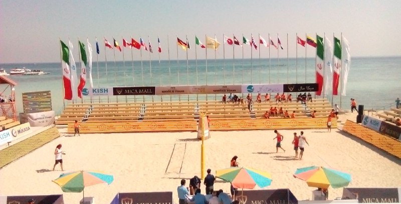 ثبت نام ایتالیا در تور جهانی والیبال ساحلی کیش