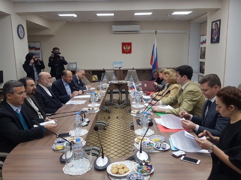 دیدار قاضی سراج با رییس آمبودزمان و کمیسیونر حقوق بشر روسیه