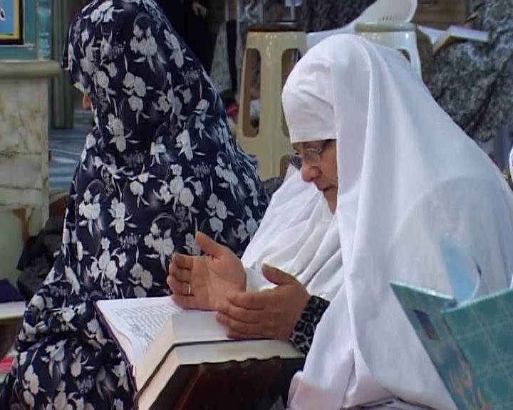 ۱۵۰ معکتف در مراسم اعتکاف جزیره کیش