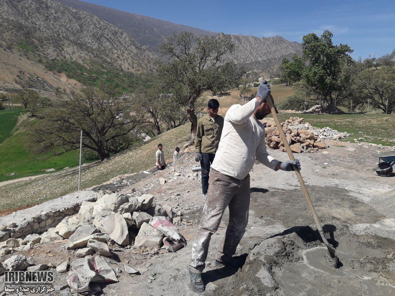 حضور گروه جهادی از استان البرز در چاروسا
