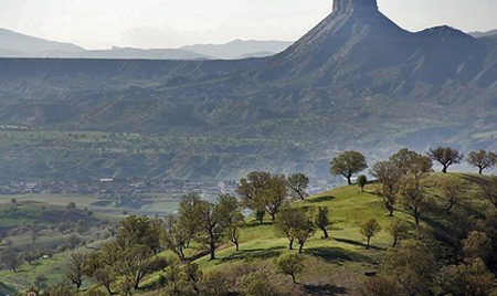 طبیعت ایلام میزبان مهمانان نوروزی+فیلم
