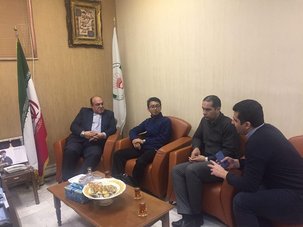 دیدار دبیر توسعه بدمینتون آسیا با  دیدار دبیر توسعه بدمینتون آسیا با