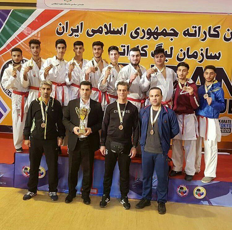 عنوان سومی نماینده کاراته گیلان در لیگ برتر کشور