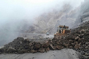 بسته  شدن جاده کندوان