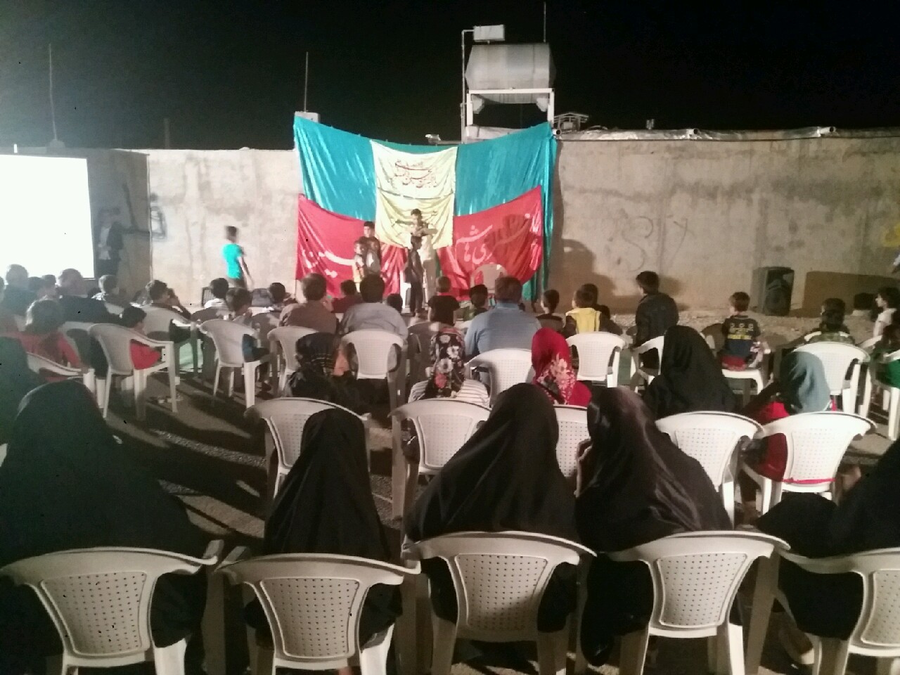 برگزاری جشن میلاد امام حسین(ع) در سوق 