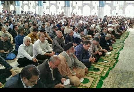 تصاویر نماز جمعه امروز اصفهان