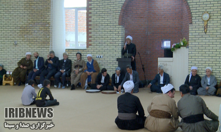 افتتاح مسجد خیر ساز در مهاباد