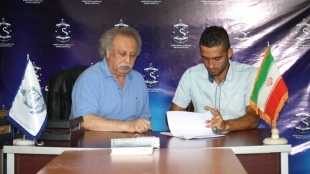 تمدید قرارداد هافبک ملوان انزلی