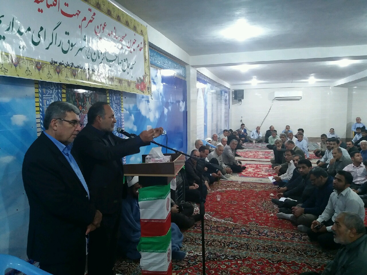 احداث ساختمان جدید مسجد صاحب الزمان(عج) سوق