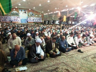 چهارمین سالگرد رحلت آیت الله جباری ودوازدهمین یادواره شهدای بهشهر