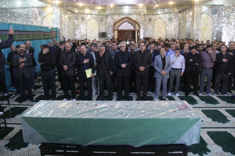 وداع با شهدای گمنام در استانداری خراسان رضوی