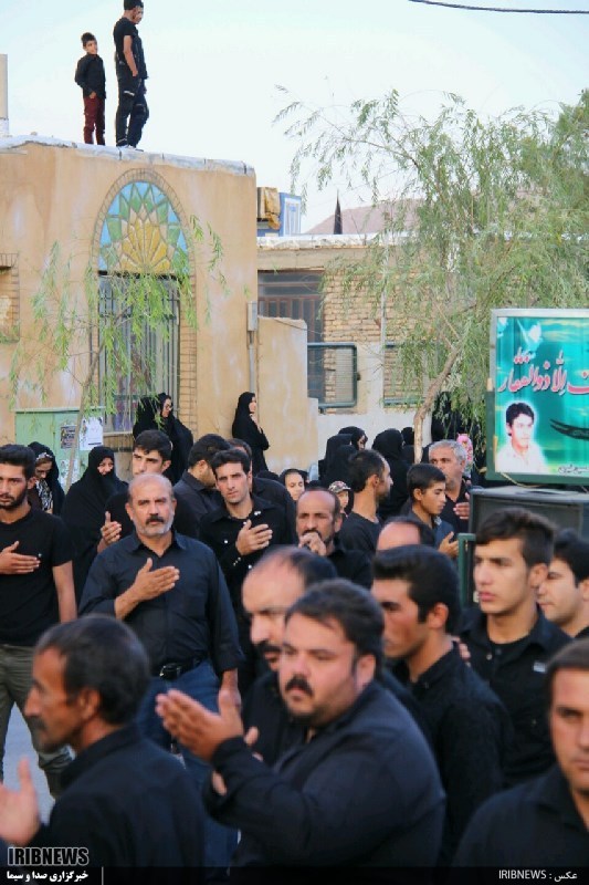 شکوه عزاداران حسینی در صغاد | خبرگزاری صدا و سیما