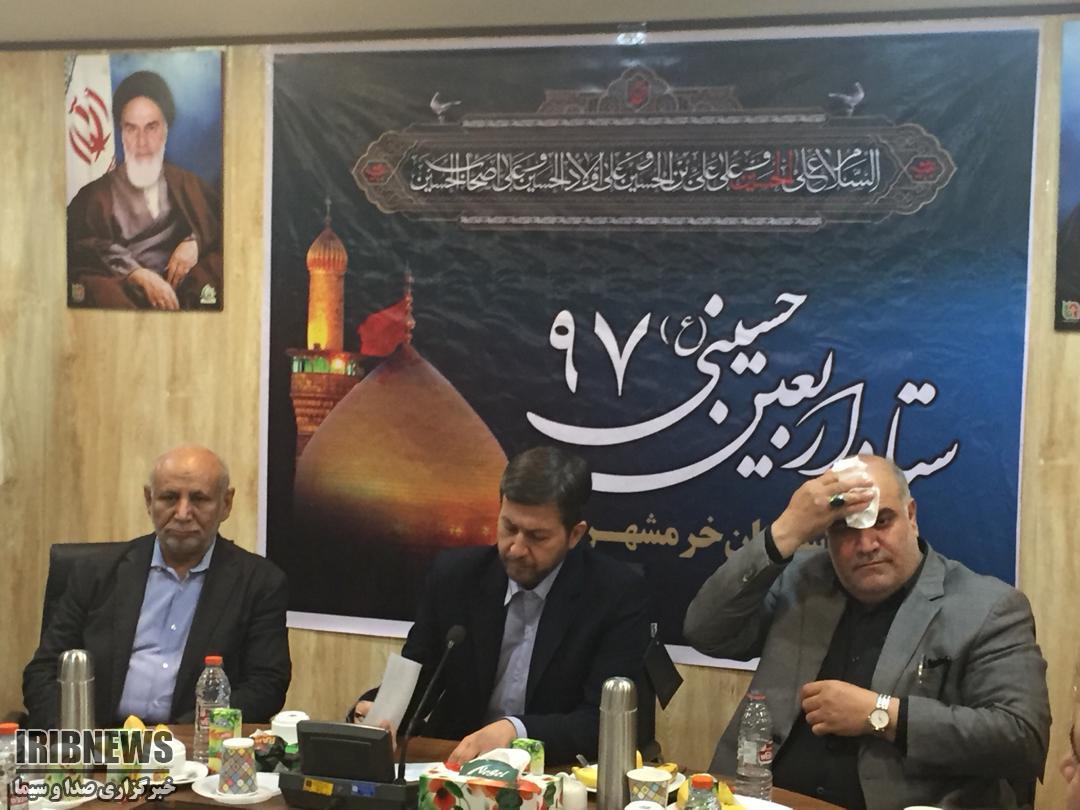 بازدید معاون عمرانی وزیر کشور از زیرساخت های مرز شلمچه