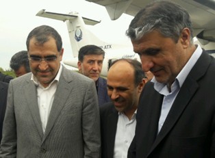ورود وزیر بهداشت به مازندران