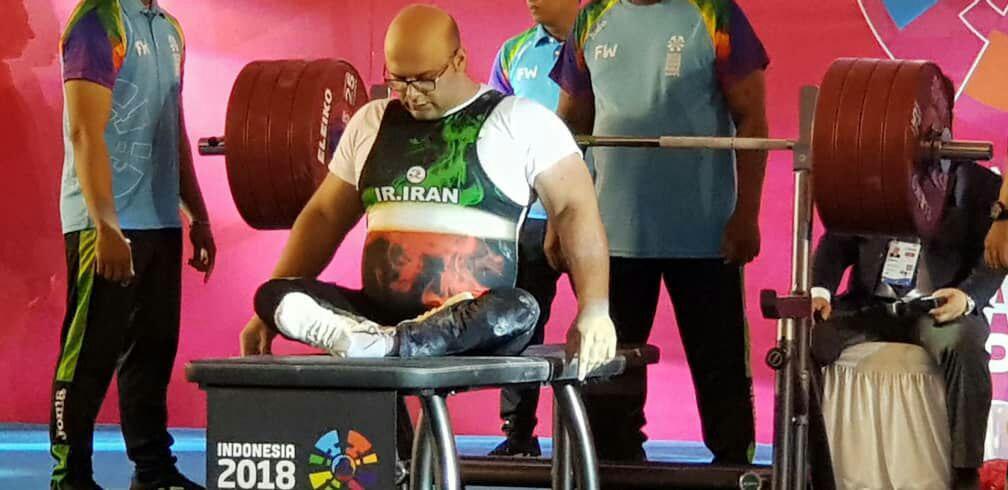 صلحی پور رکوردشکست و طلا بر گردن آویخت