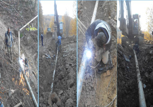 اصلاح و توسعه شبکه آبرسانی در آمل