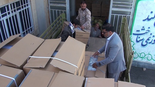 اهدای 30 سری اقلام لوازم خانگی به مددجویان