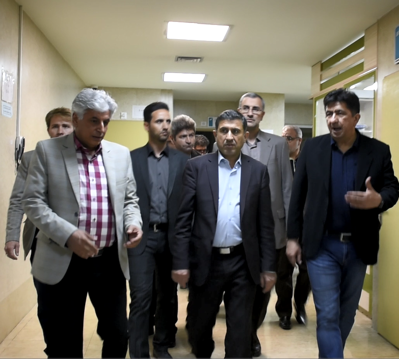 بازدید سرزده استاندار از بیمارستان امام حسین (ع) واقع در محمد شهر کرج