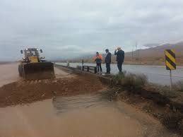 انسداد محور های گناباد و بردسکن خراسان رضوی