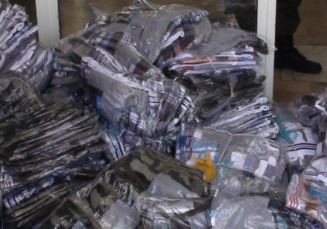 جوراب های قاچاق به مقصد نرسید