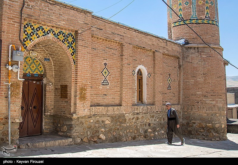 مسجد «دو مناره» شهر سقز به روایت تصویر