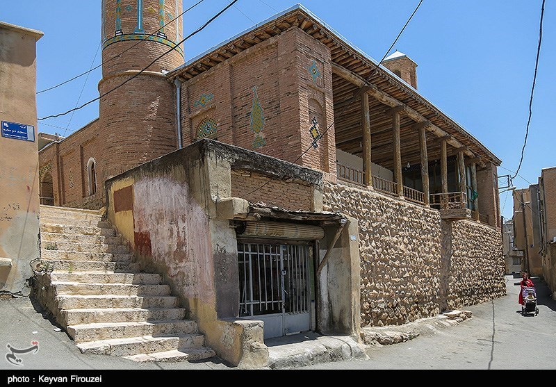 مسجد «دو مناره» شهر سقز به روایت تصویر