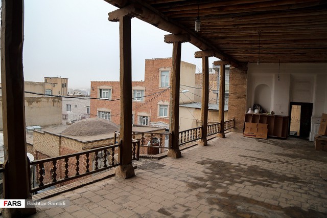 مسجد «دو مناره» شهر سقز به روایت تصویر