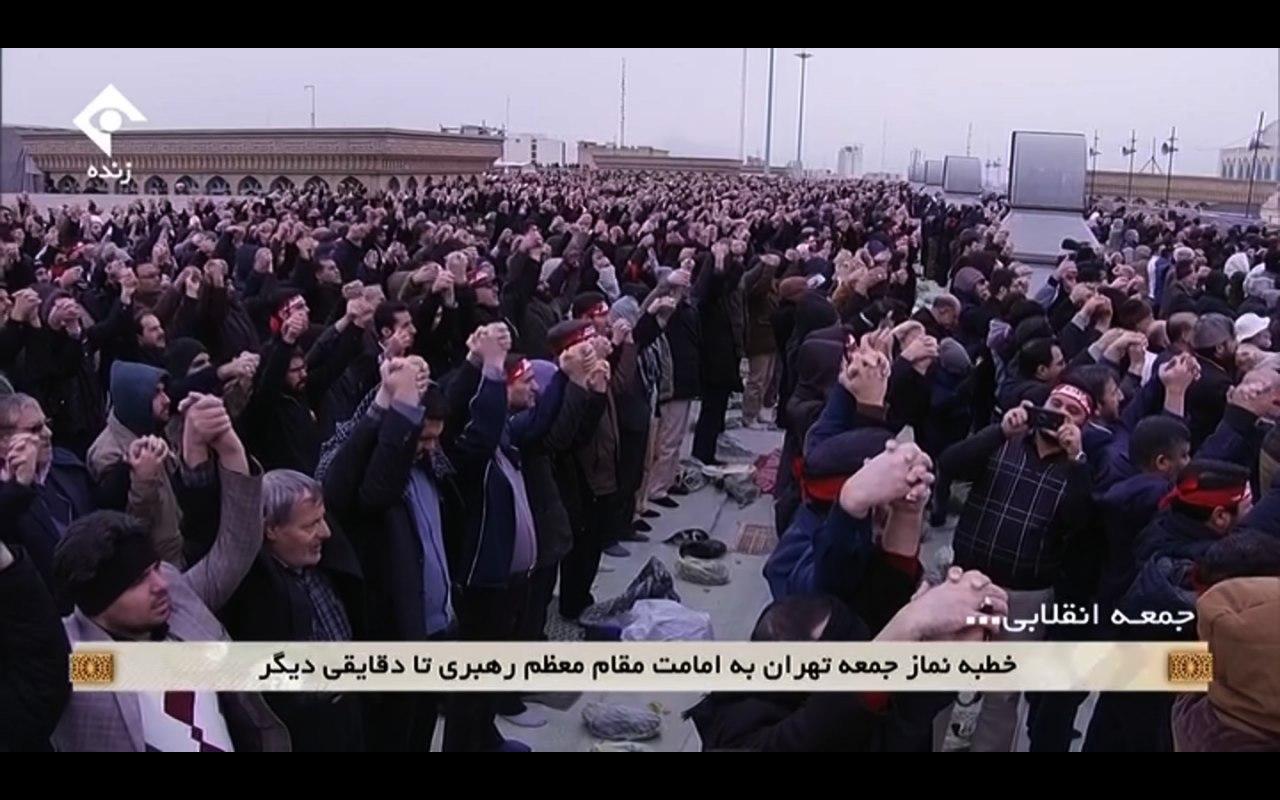 روايت تصویری از حضور عظیم مردم در مصلی تهران