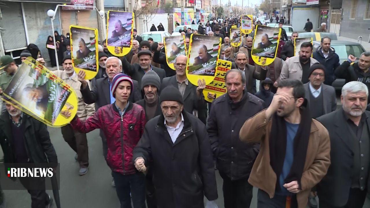 راهپیمایی مردم ولایت مدارشهرستانهاي استان تهران