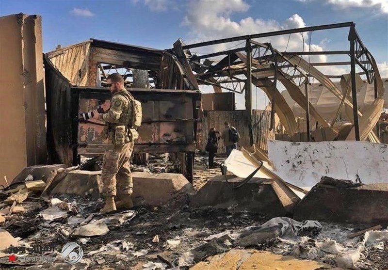 ويرانی هاي «عين الاسد» به دست ايران ويرانی هاي «عين الاسد» به دست ايران