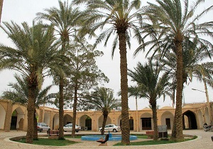 اتمام مرمت صحن میدان خان بافق اتمام مرمت صحن میدان خان بافق